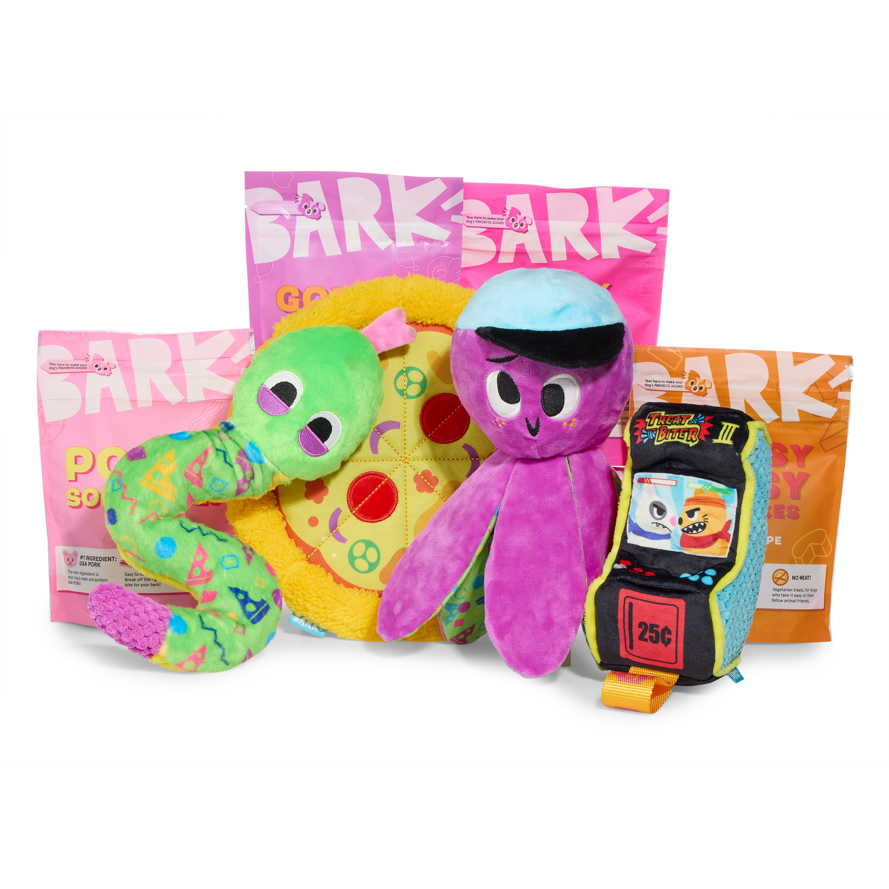 BarkBox 12-Month Dog Subscription Box with Free Toys