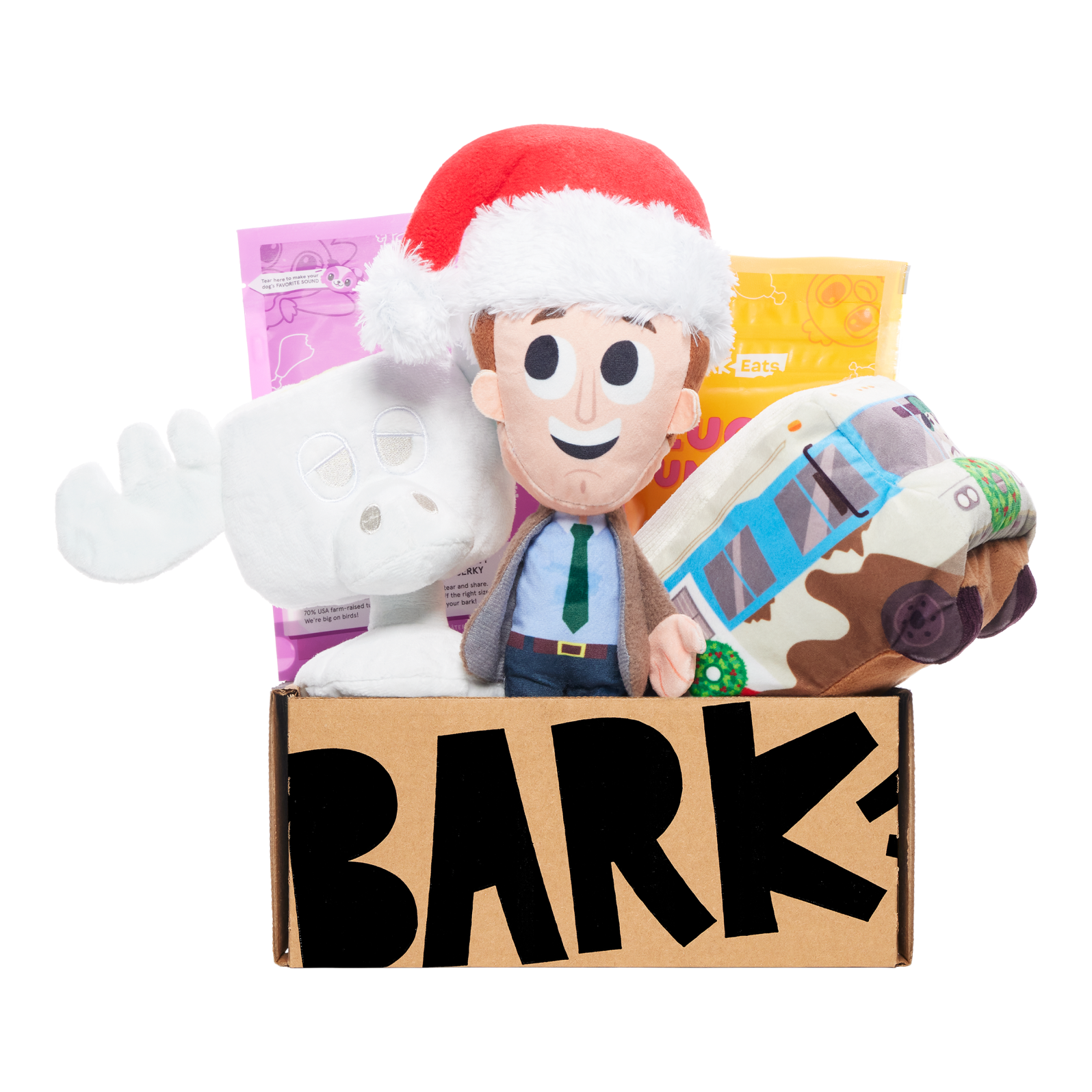 BarkBox 12-Month Dog Subscription - Christmas Vacation Theme