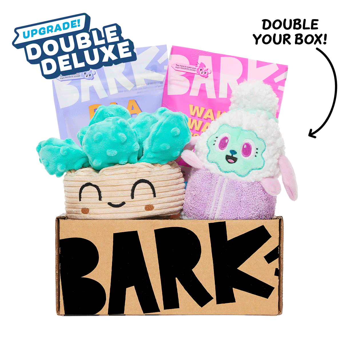 BarkBox 6-Month Dog Subscription with Free Deluxe Upgrade