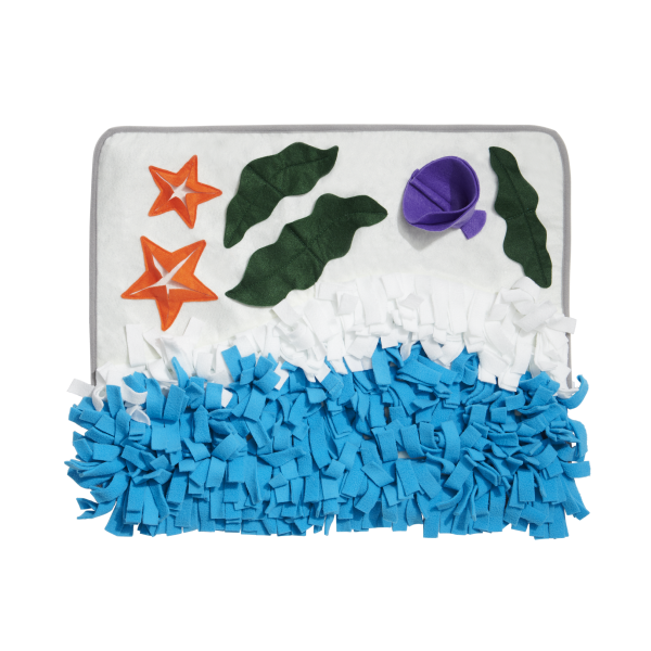 Dog Snuffle Mat for Treats - Interactive Puzzle Toy for Mental Stimulation