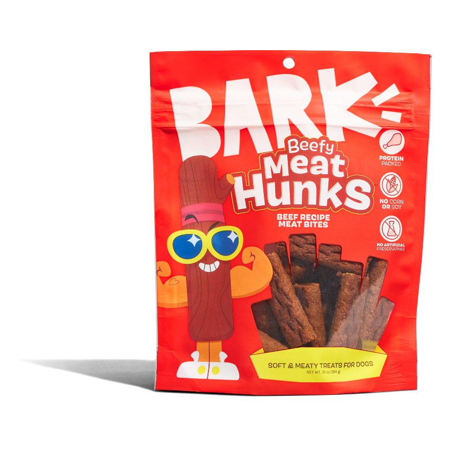 Beefy Meat Hunks™ Soft Beef Dog Treats – Protein Packed 10oz