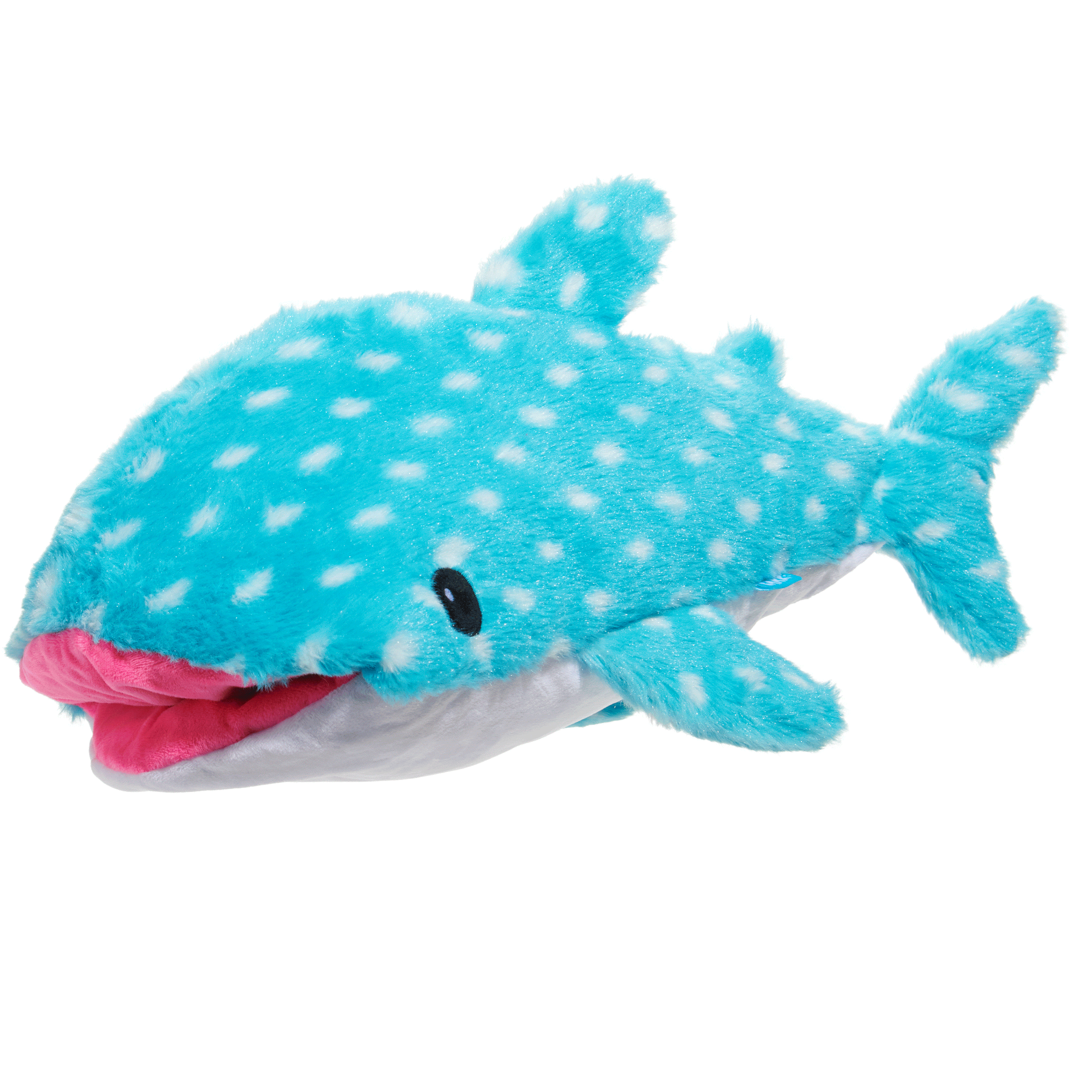 Big Mark The Whale Shark Dog Toy with Squeakers & Crinkle