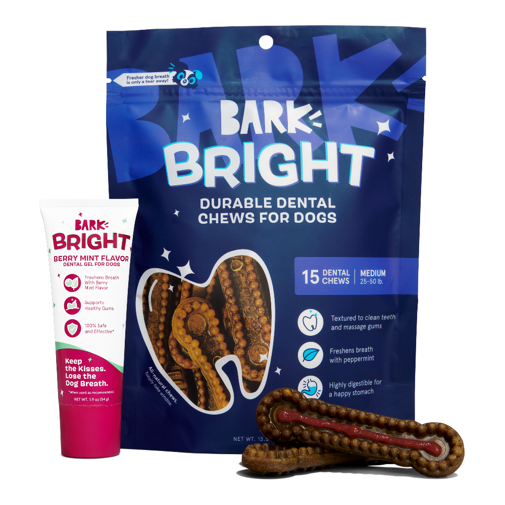 Allergy Friendly Dog Dental Kit for Fresh Breath & Clean Teeth
