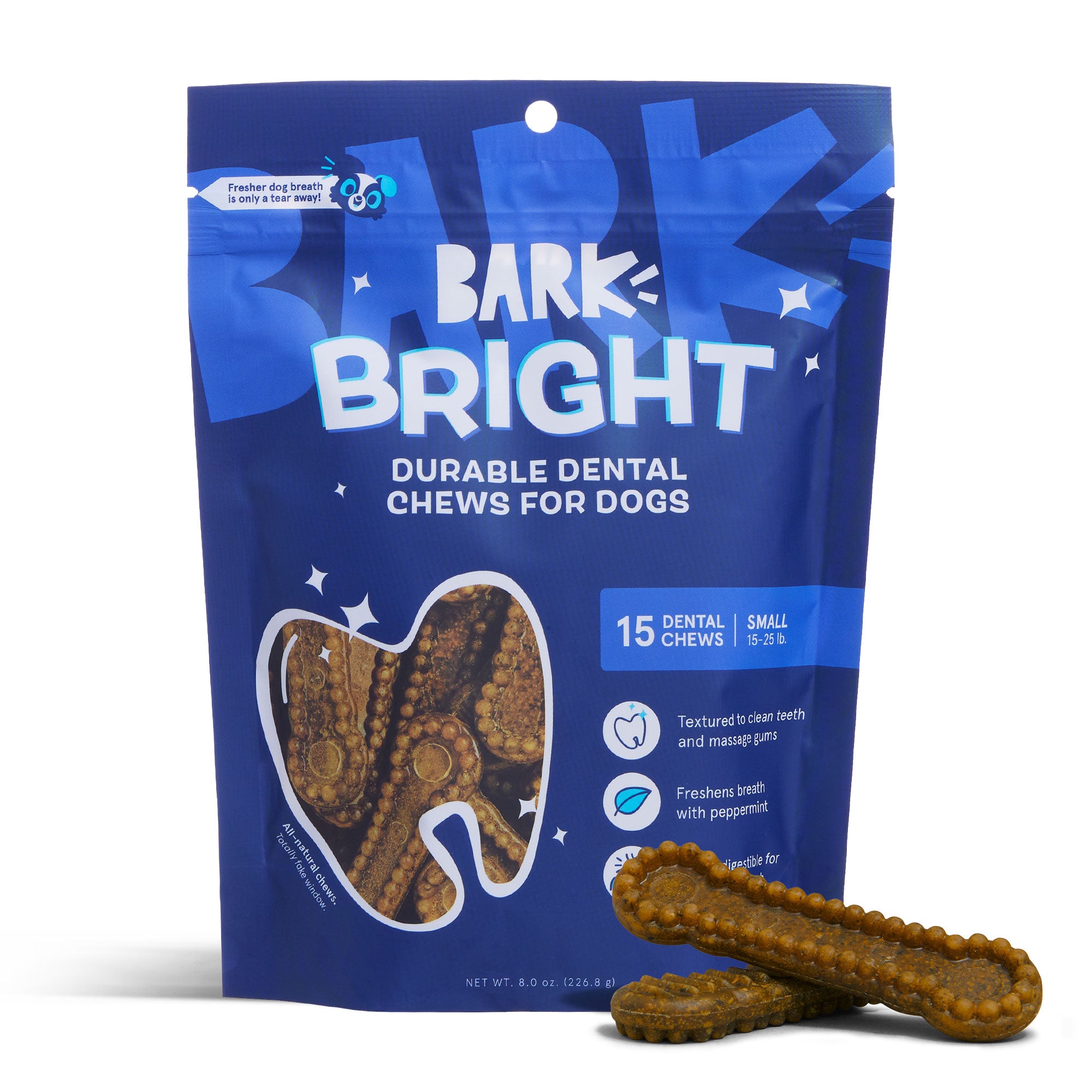 Durable Dental Chews for Dogs - Long-Lasting Teeth Cleaning