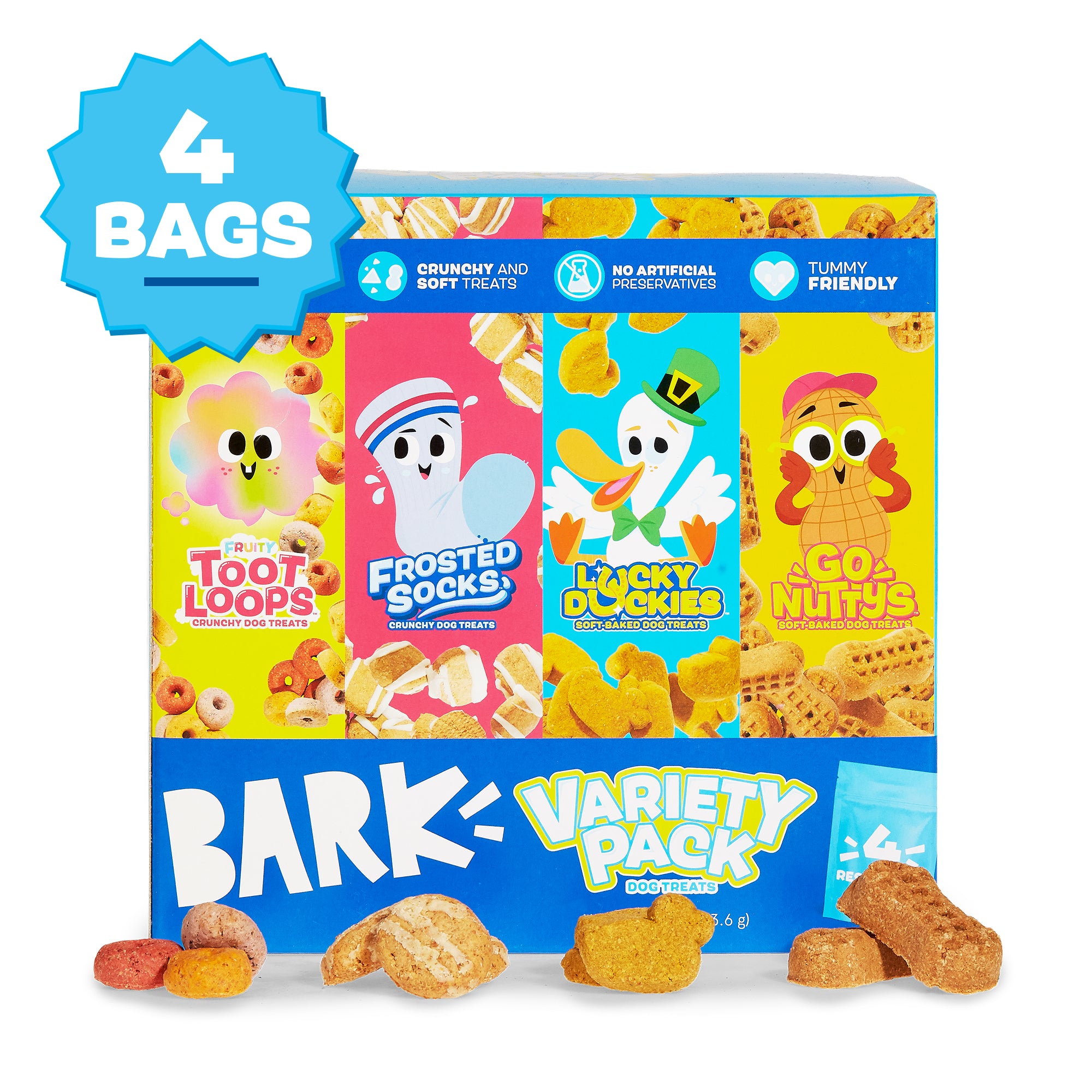 BARK Ridiculously Nutritious Dog Treat Variety Pack