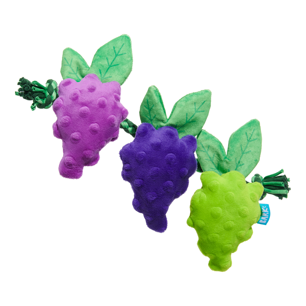Grapevine Dog Toy with Squeakers & Crinkle for Tugging Play
