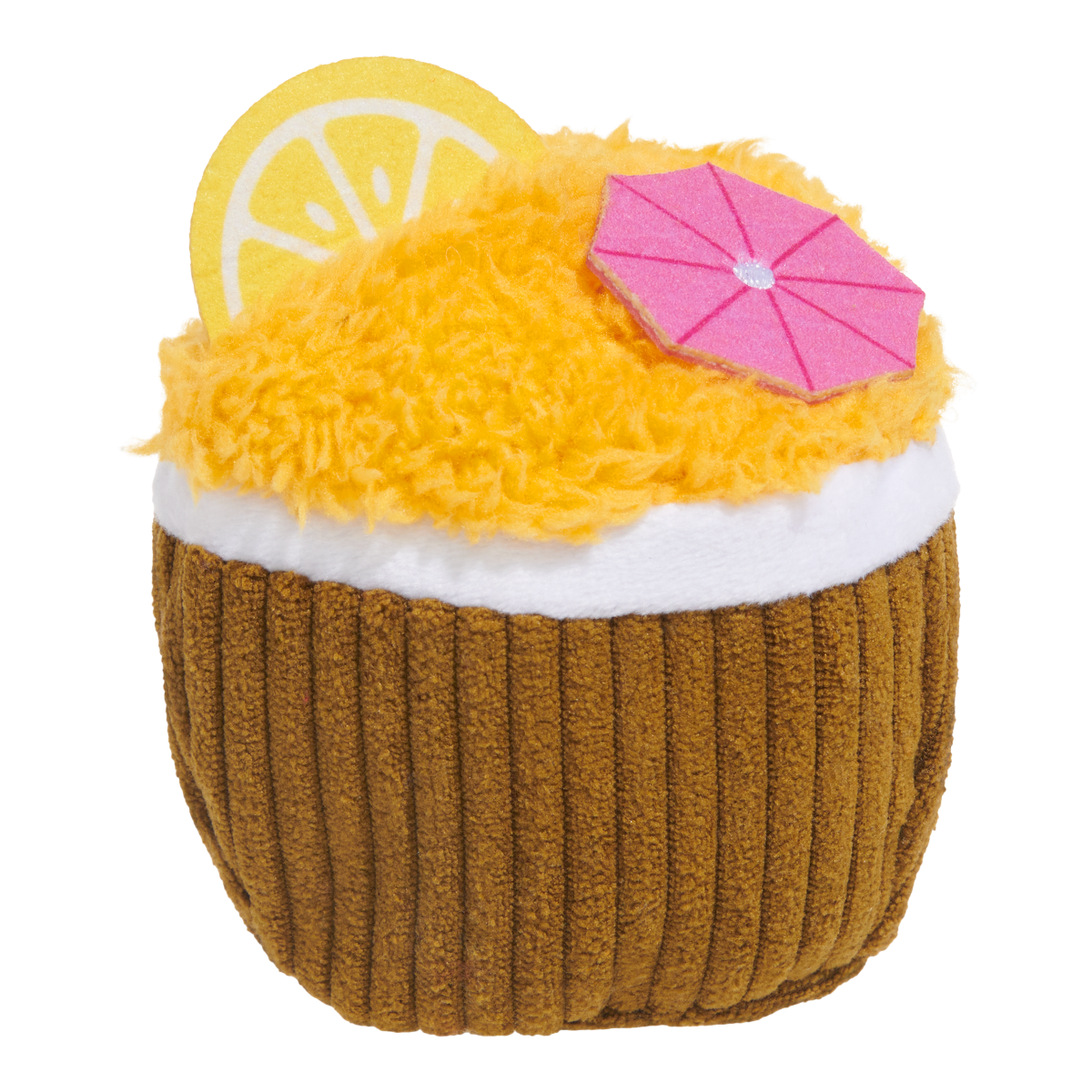 Coco-Mutt Dog Toy - Treat-Dispensing Rubber Cocktail for Super Chewers