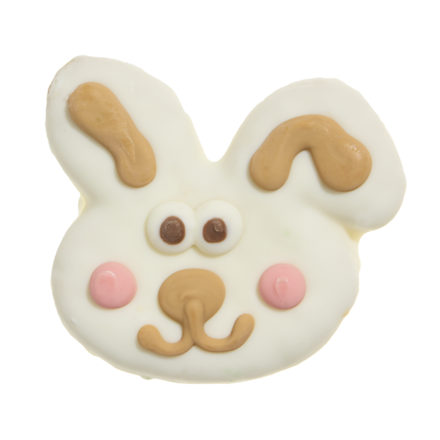 Organic Cottontail Cookie Dog Treats with Honey & Cinnamon