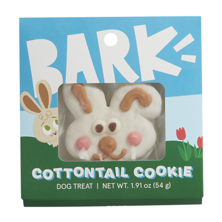 Organic Cottontail Cookie Dog Treats with Honey & Cinnamon