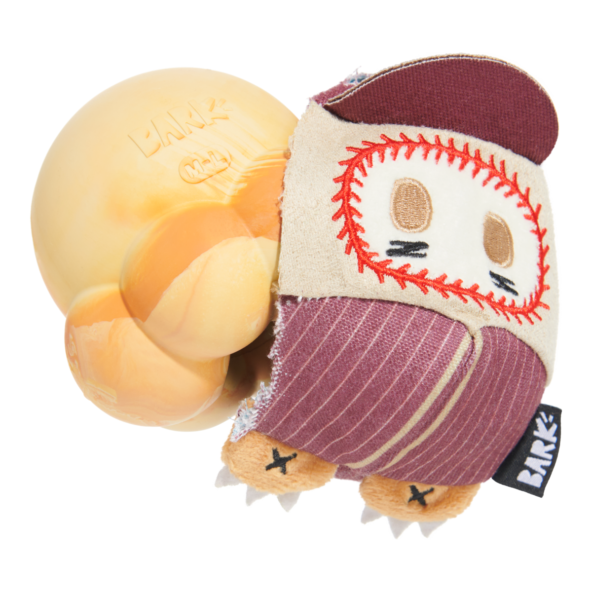 Crackin' Jake Dog Toy with Hidden Rubber Ball for Fetch & Shredders