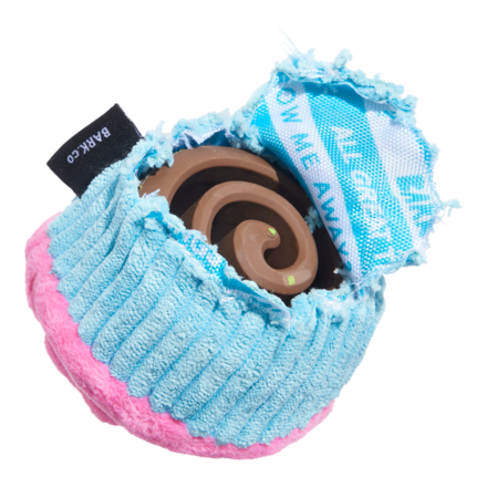 Cupcake Dog Toy with Hidden Treat Core & Wobbly Bounce – Cup Kate