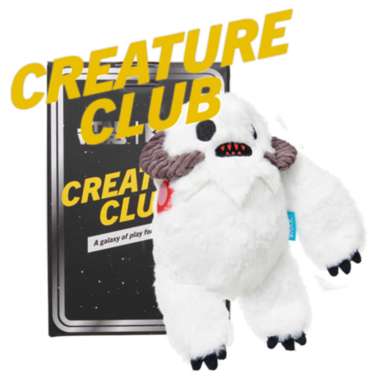Star Wars Wampa Dog Toy with Squeaker & Crinkle