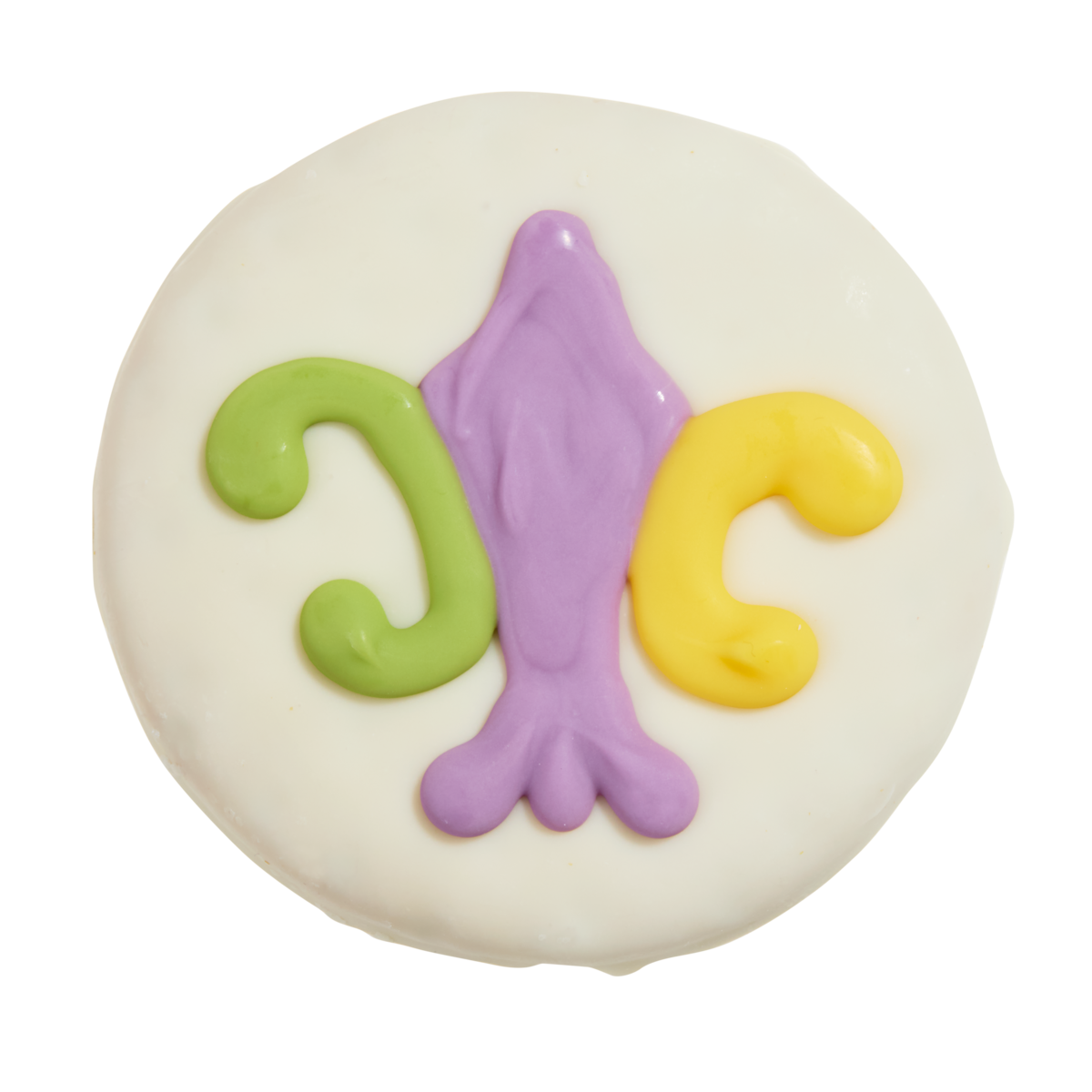 Fleur de Lis Dog Cookie for Mardi Gras – Natural & Tasty Treat