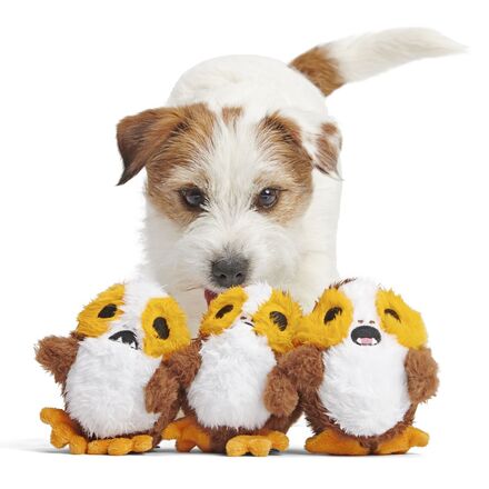 Flock of Porgs Dog Toy with Squeakers & Crinkle