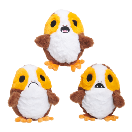Flock of Porgs Dog Toy with Squeakers & Crinkle