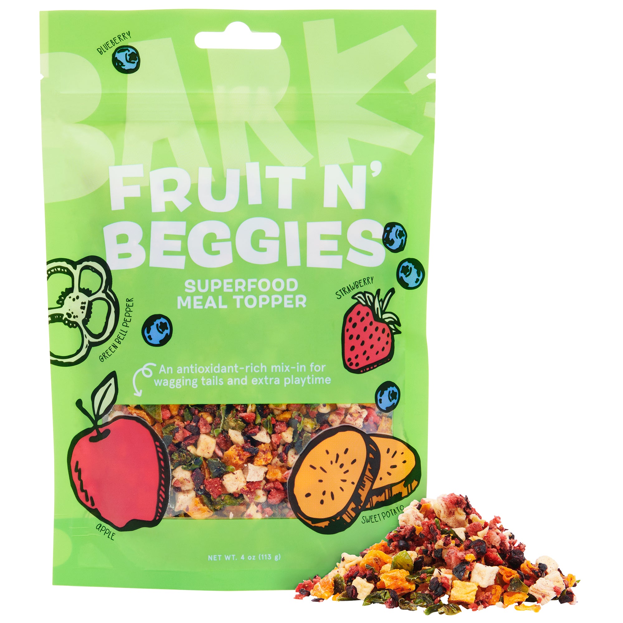Fruit n' Beggies Superfood Meal Topper for Dogs