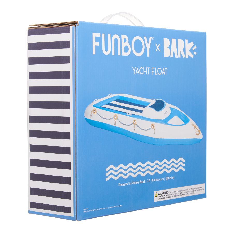 Funboy Dog Pool Float for Small Dogs - Puncture Resistant Yacht Design ...