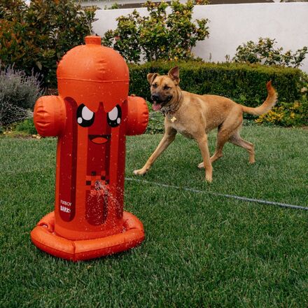 FUNBOY Harry the Hydrant Dog Sprinkler - 4-Way Spray, Durable