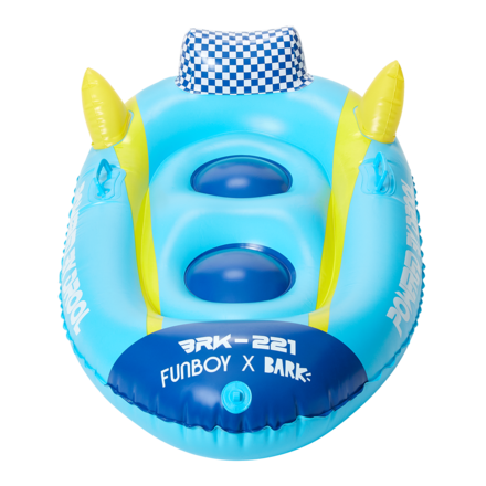 Funboy x BARK Dog Sled for Snow with Handles & Pull Rope