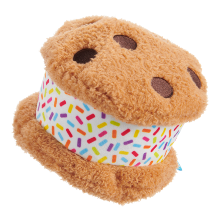 Squeaky Ice Cream Sandwich Dog Toy – Funfetchi Sniffwich