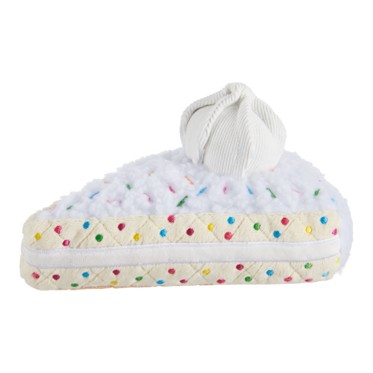 Funfuzzi Squeaky Dog Toy Cake with Hidden Squeaker