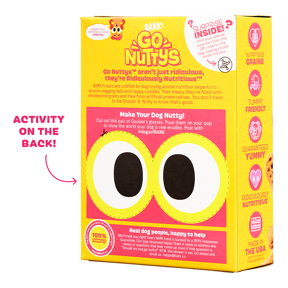 Go Nutty's Honey Peanut Soft Baked Dog Treats - Wholesome & Nutritious