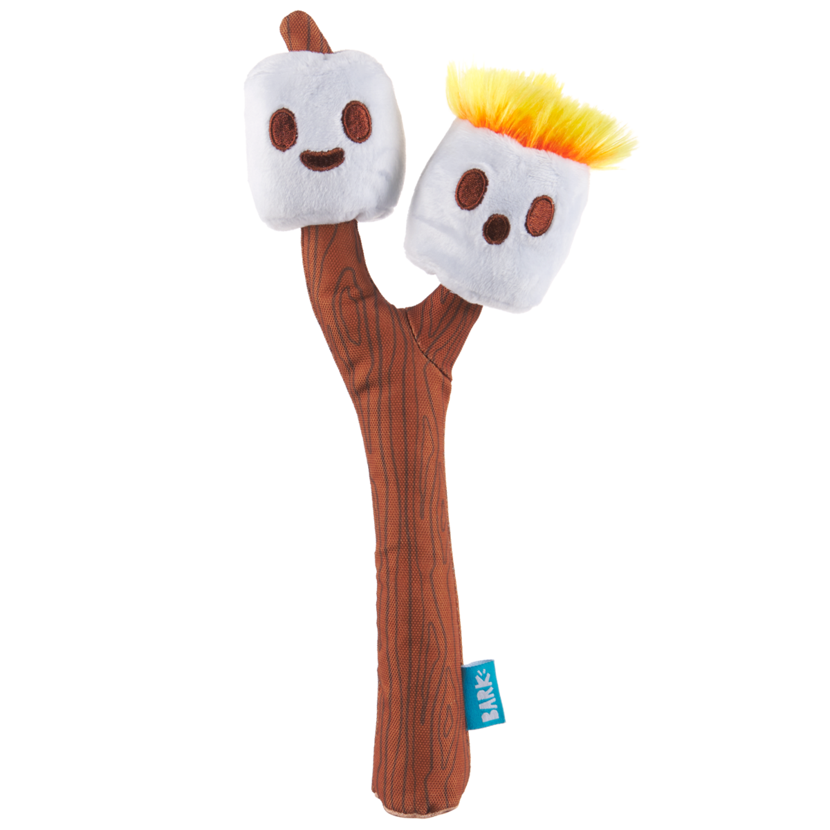Chewy Dog Toy with Squeakers & Crinkle - The Twig Twins