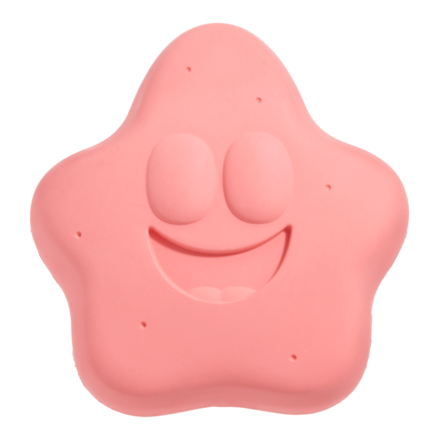 SpongeBob Squeaky Dog Toy - Patrick Star Natural Rubber Chew Toy