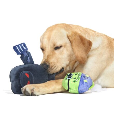 SpongeBob SquarePants Hash-Slinging Slasher Dog Toy with Squeaker