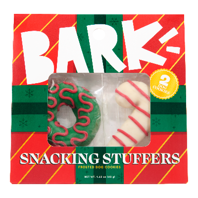 Holiday Dog Treats 2-Pack for Small to Large Breeds