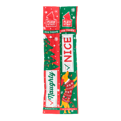 Holiday Duck Dog Treats - 2-Pack Christmas Chews for Pups