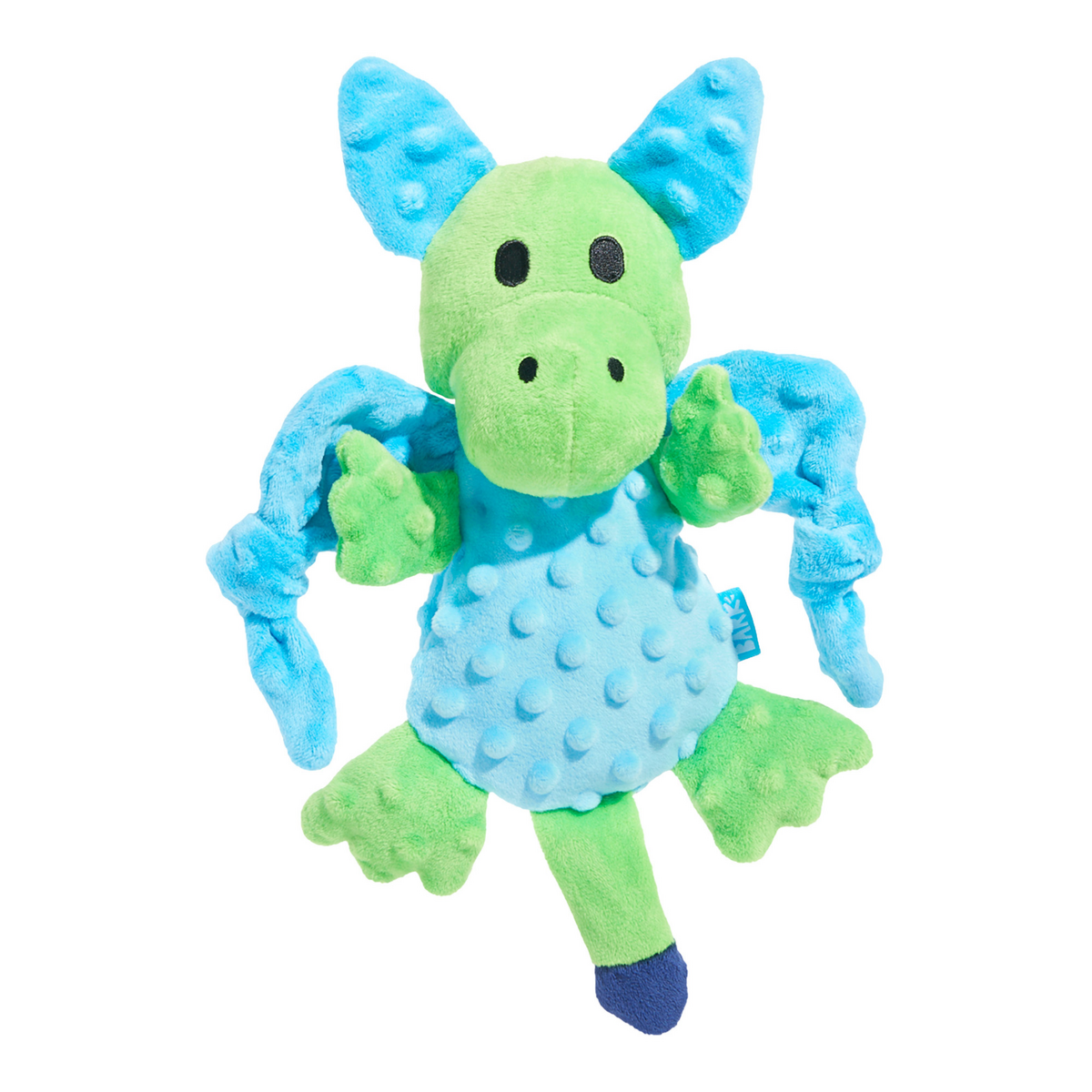 Humbert the Dragon Plush Dog Toy with Squeakers & Crinkle