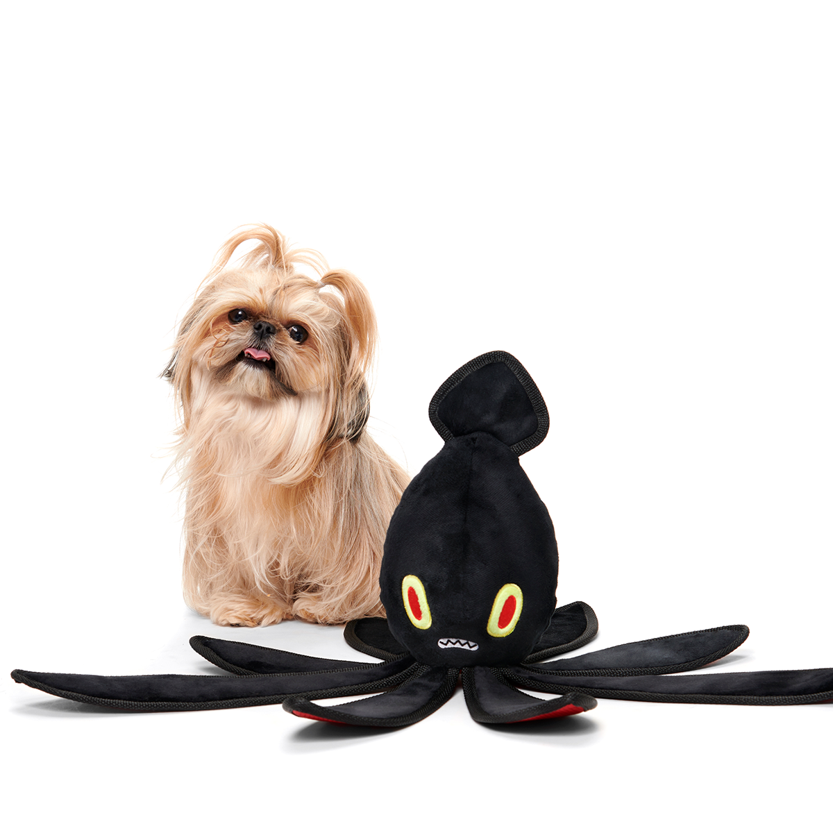 Kevin Kraken Extra Large Dog Toy with Squeaker & Crinkle for Fetch & Tug