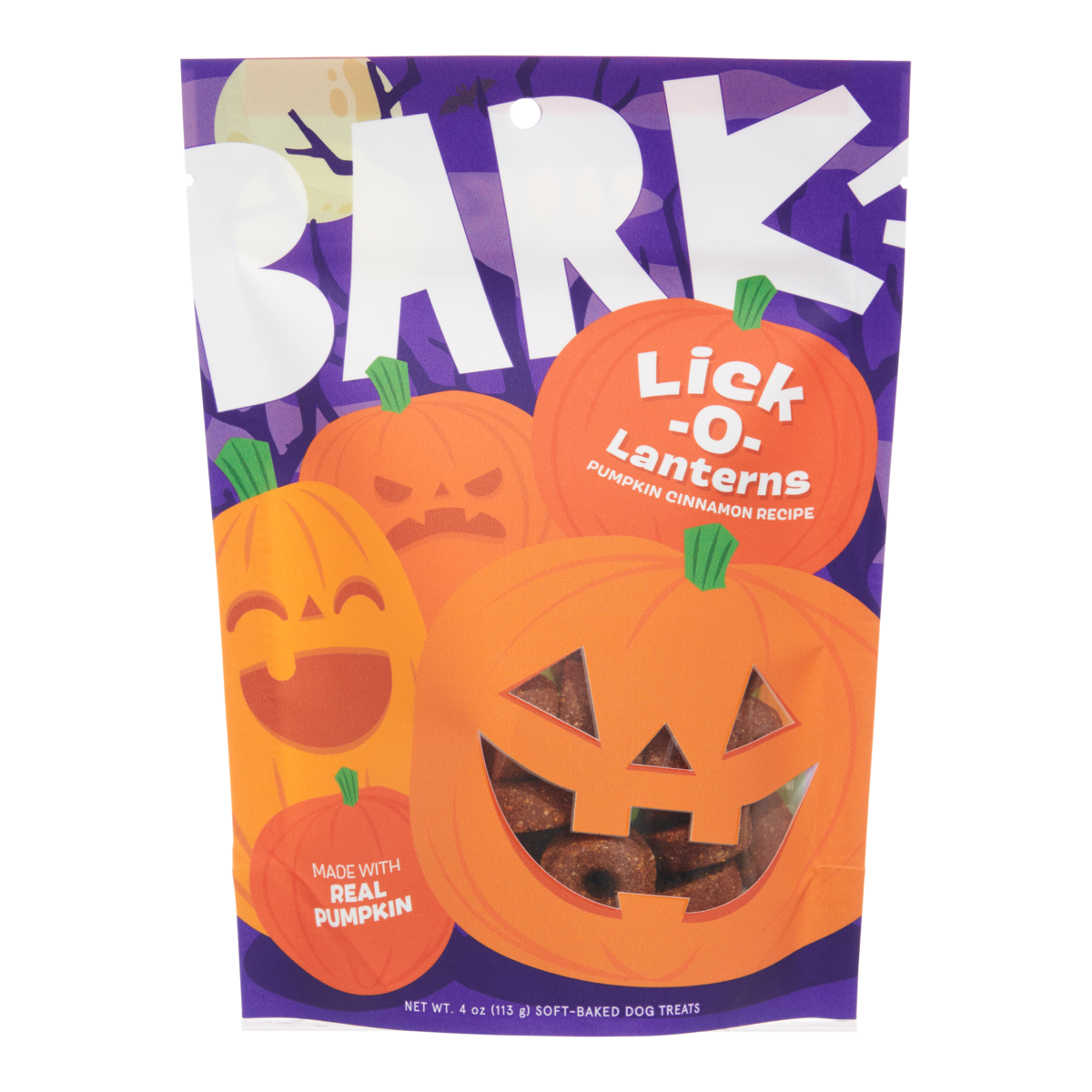 Pumpkin & Cinnamon Dog Treats - Lick-O-Lanterns for Halloween
