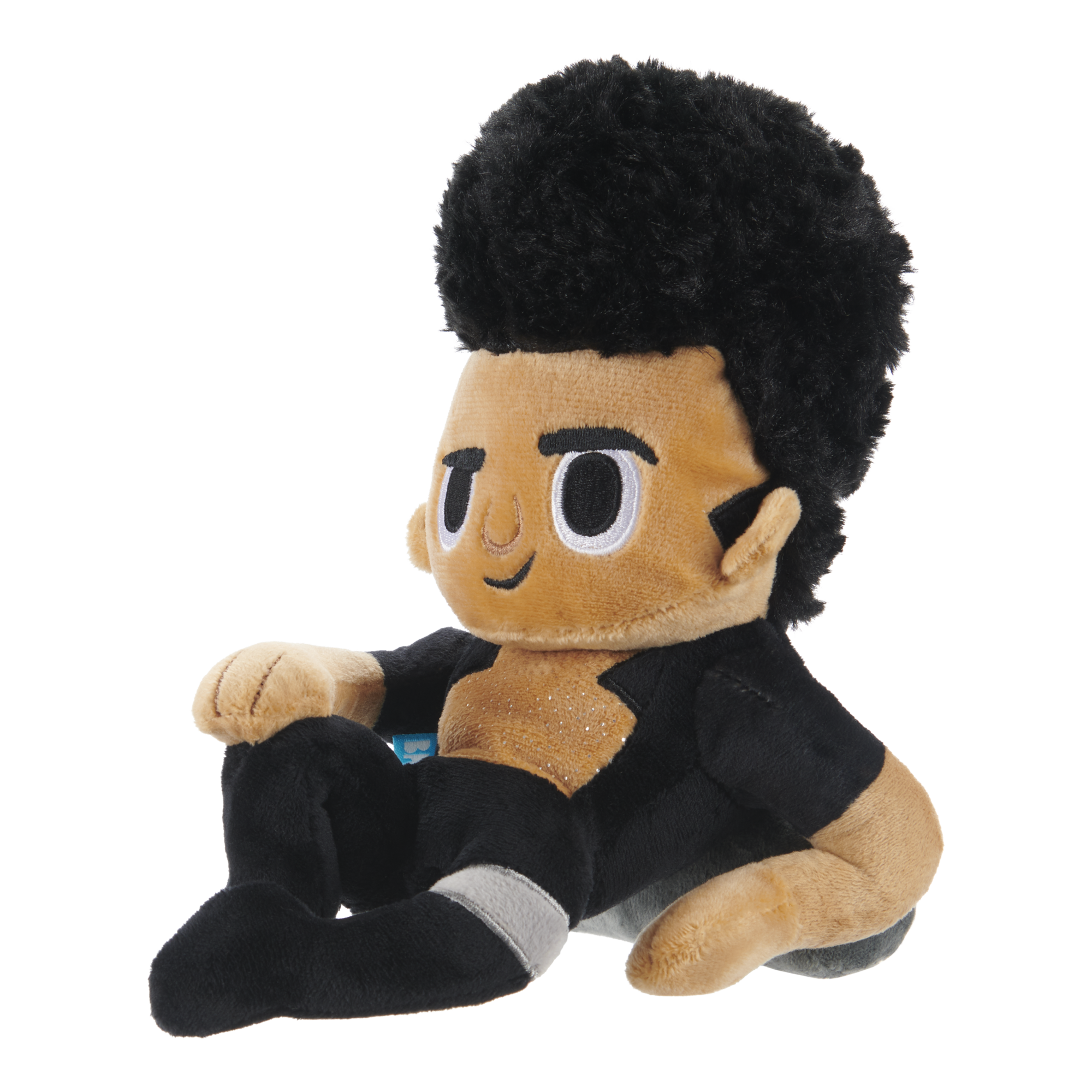 Jurassic Park Dr. Ian Malcolm Dog Toy with Squeaker & Crinkle