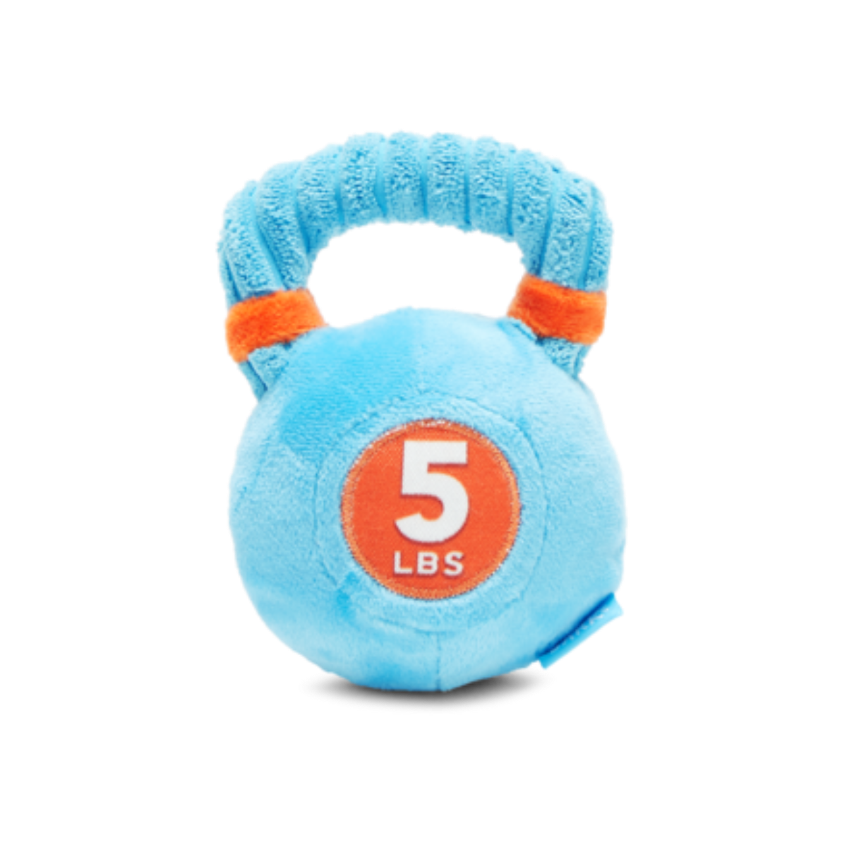 Lil' Kennelbell Dog Toy with Squeaker & Whip-N-Flip Handle