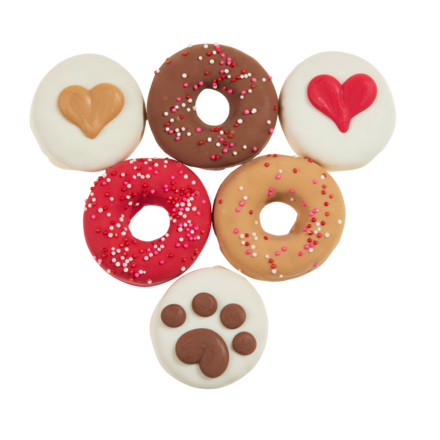 Healthy Dog Treats - Love Bites Cookies 6 Pack for Small to Large Dogs
