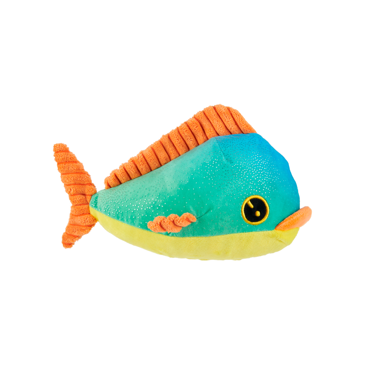 Maggie Mahi Squeaky Dog Toy with Whip-n-Flip Fins