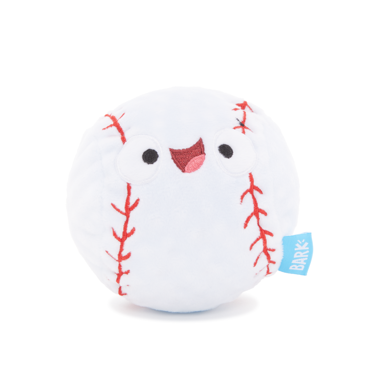 Squeaky Spiky Baseball Dog Toy – Fluff-Free Fetch Ball for Pets