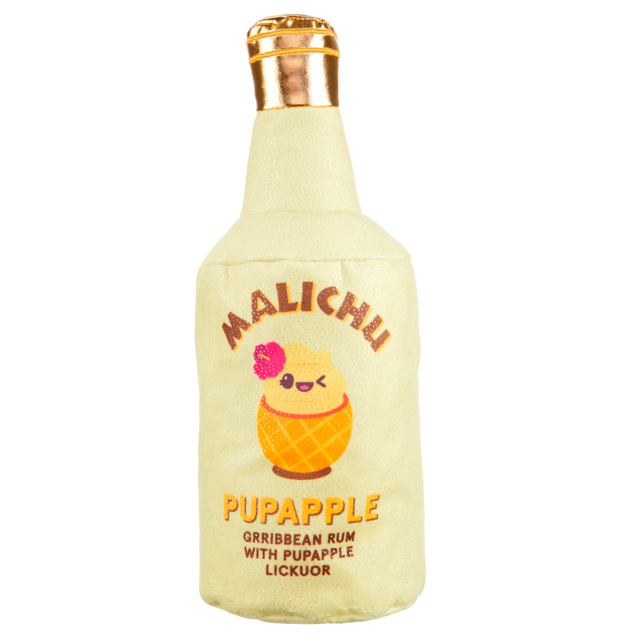 Malichu Rum Dog Toy with Squeaker & Crinkle for Playtime