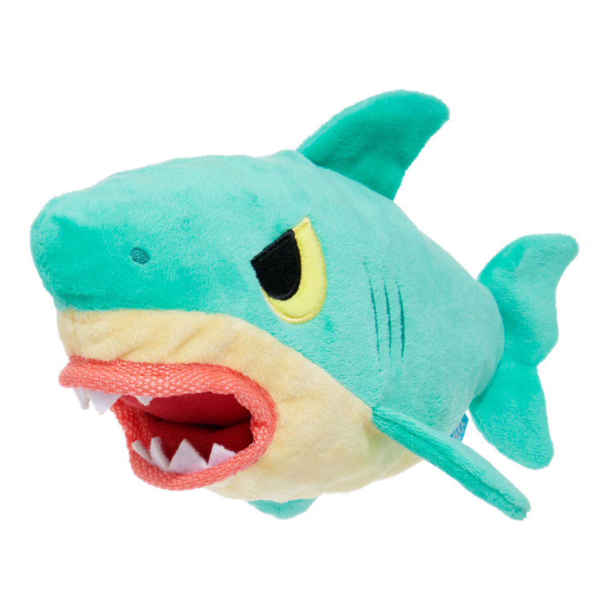 Meg A. Lodon Shark Dog Toy with Squeaker & Crinkle