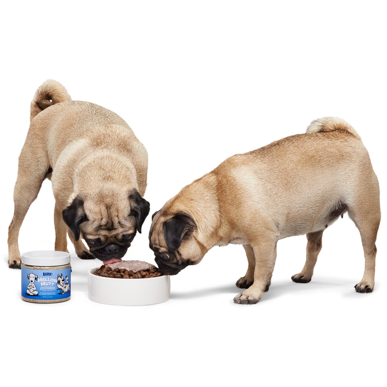 Mellow Mutt Goat Milk Dog Treats with Blueberries for Relaxation