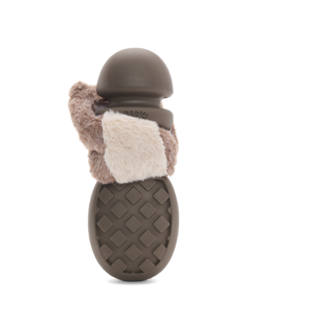 P.B. Beaver Dog Toy with Peanut Butter Tail for Chewers