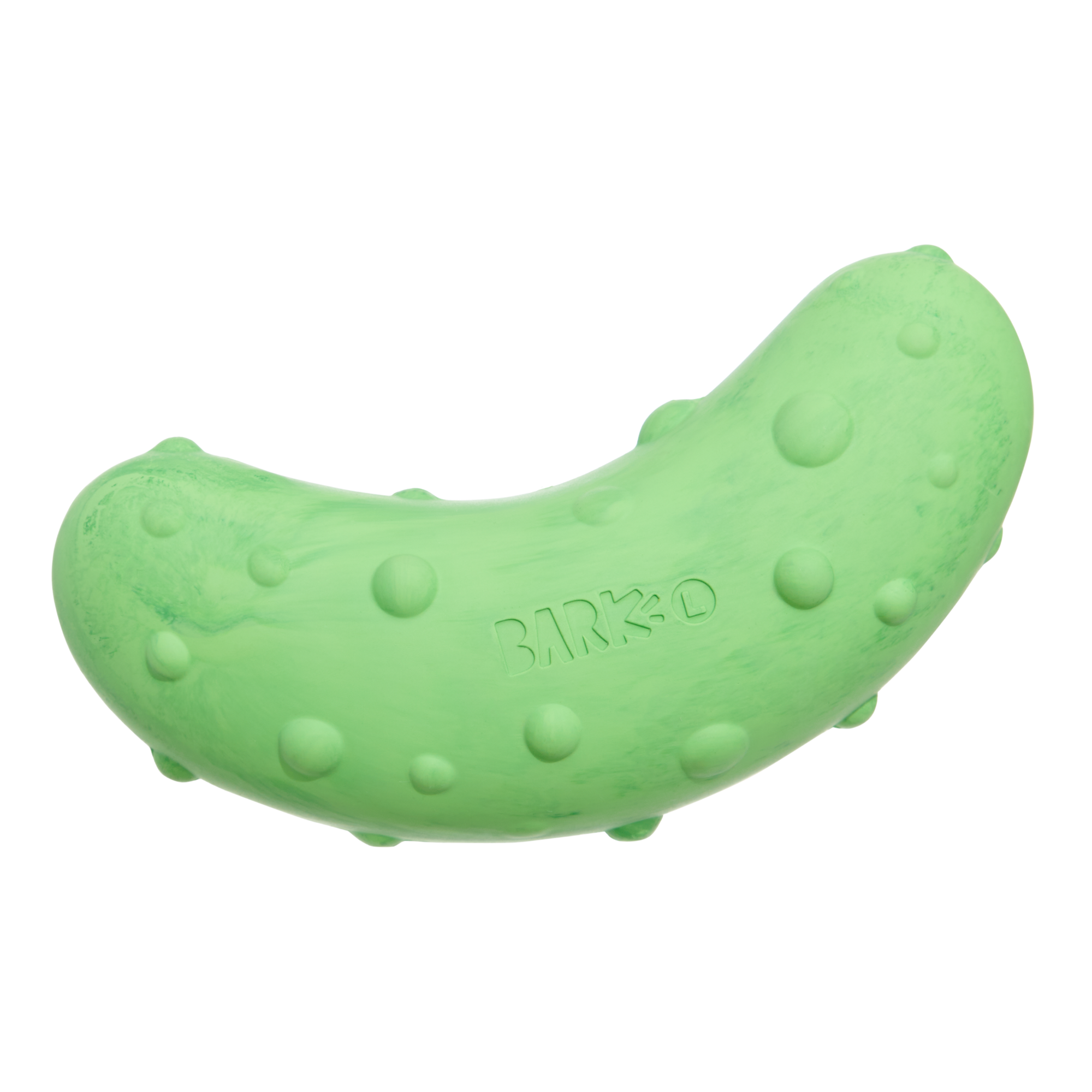 Vanilla Scented Pickle Stickle Dog Toy with Squeaker