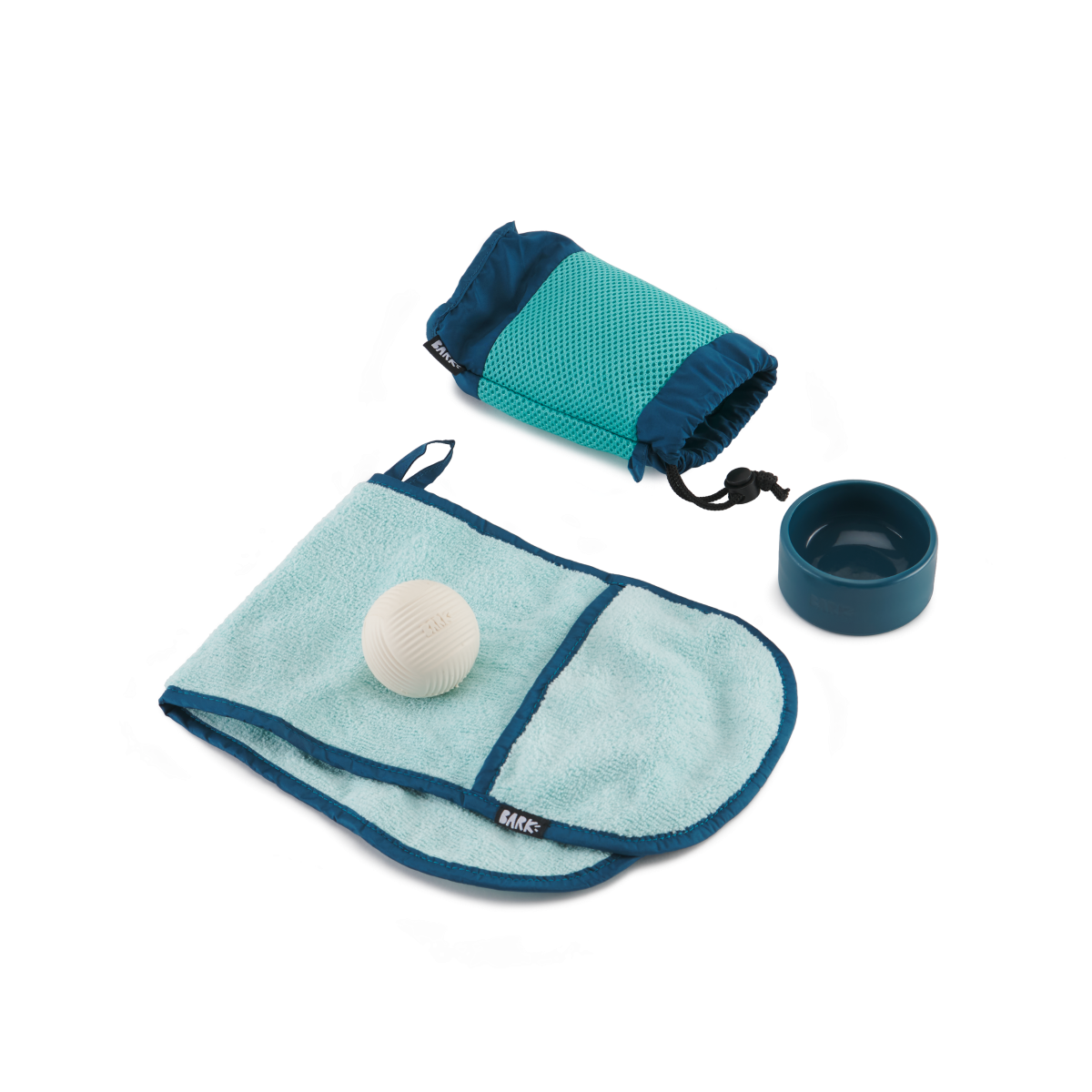 Dog Beach Bag with Towel, Ball & Bowl – Portable Play Day Set for Pets