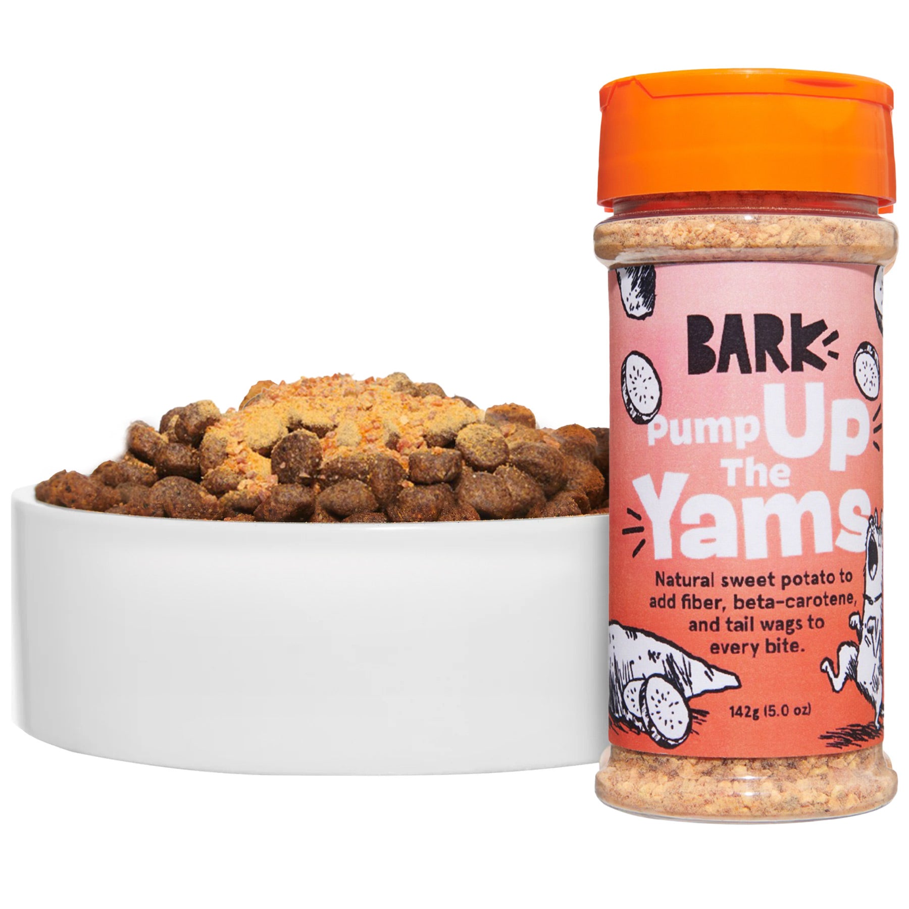 Sweet Potato Dog Food Topper - Pump Up the Yams for Pets