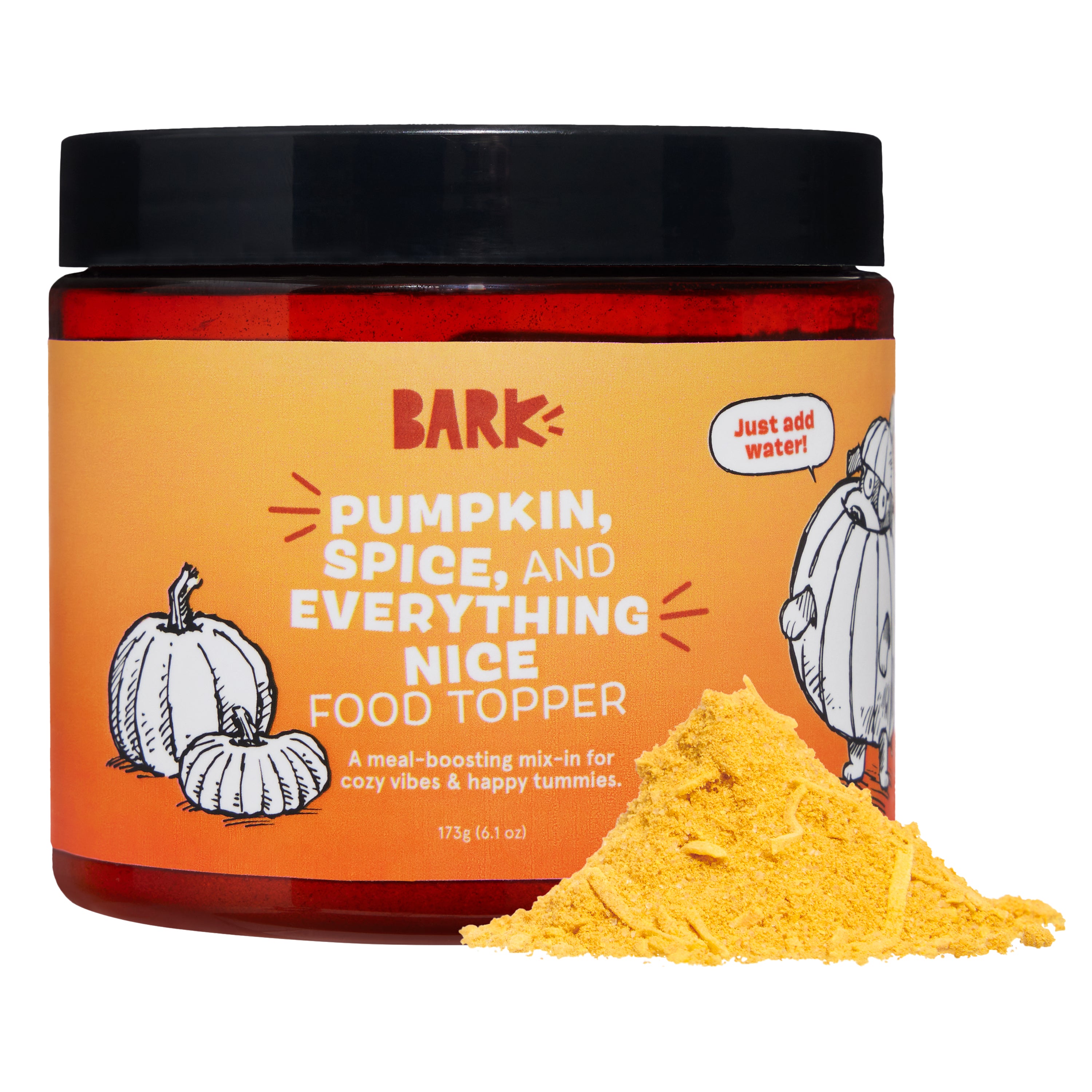 Pumpkin Spice Food Topper with Honey & Cinnamon – 6.1oz