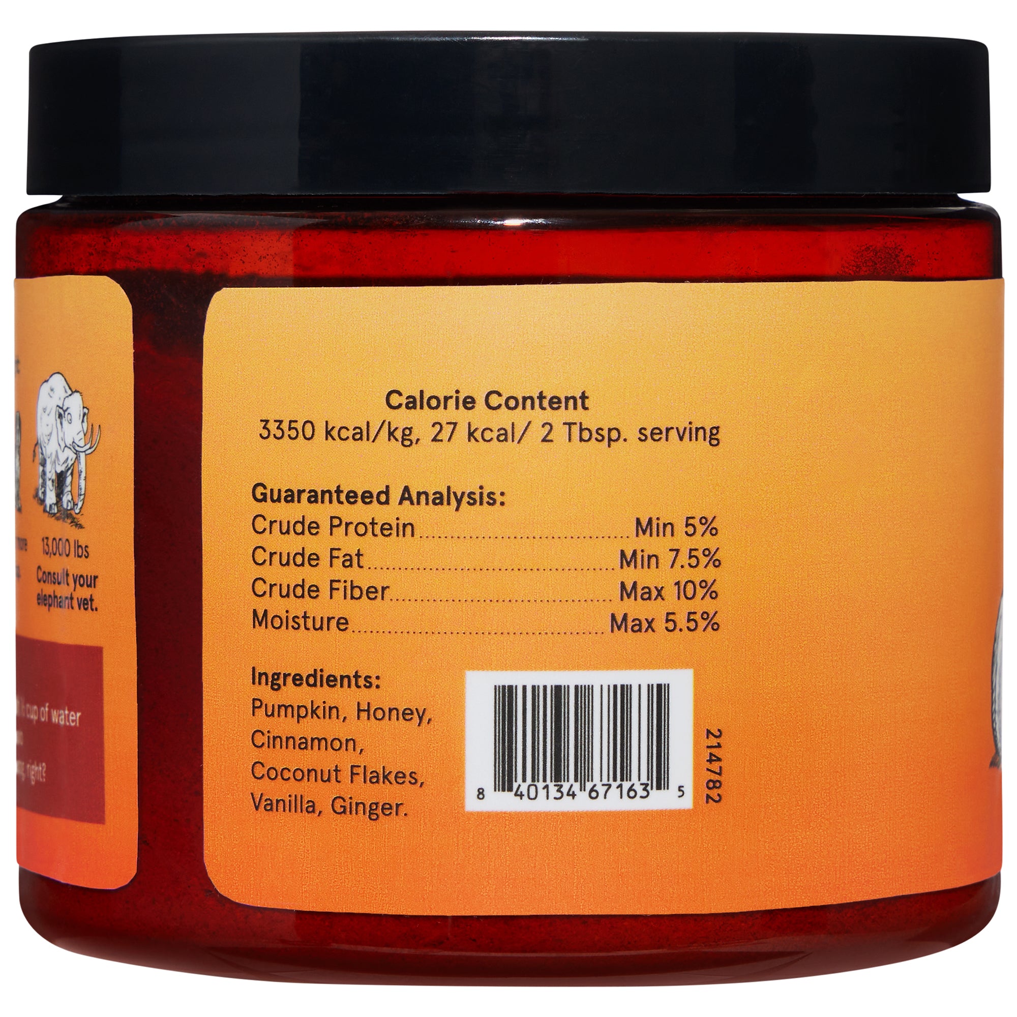 Pumpkin Spice Food Topper with Honey & Cinnamon – 6.1oz