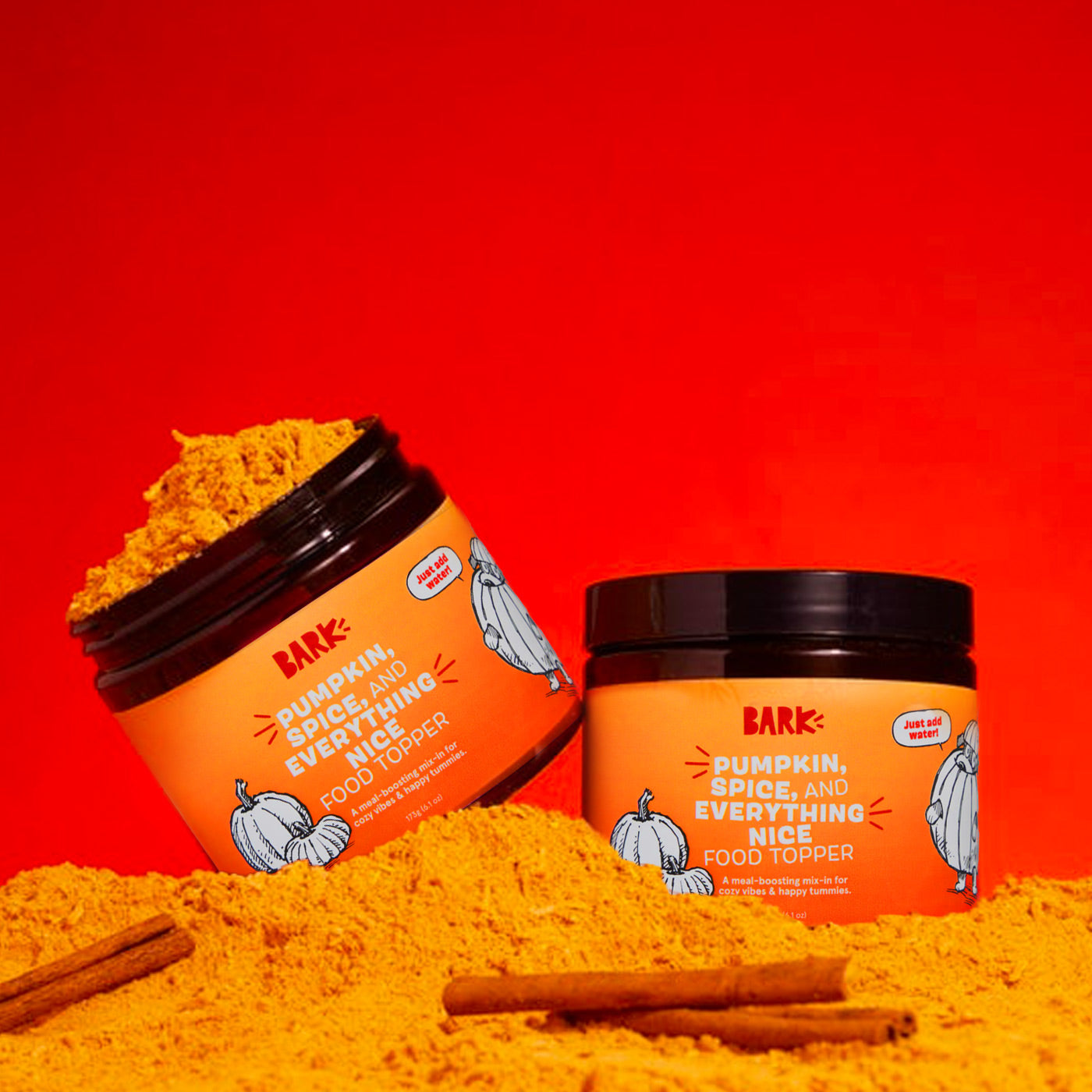 Pumpkin Spice Food Topper with Honey & Cinnamon – 6.1oz