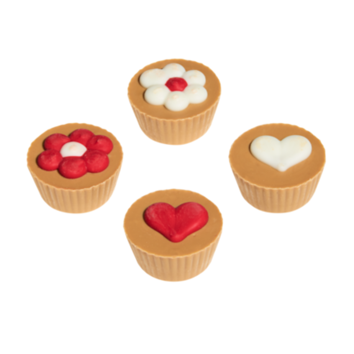 Peanut Butter Dog Treats for Small to Large Breeds - Pup Love Cups
